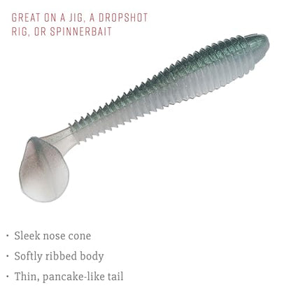 Strike King Rage Swimmer - color: Green Gizzard Shad, size: 0.2125"