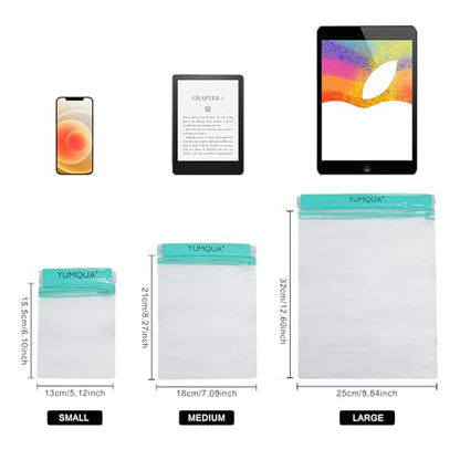 YUMQUA Clear Waterproof Bag, Waterproof Document Pouch Passport Holder Water Tight Map Case Waterproof Pouch Water Proof Small Dry Bags for Kindle Phone Tablet Camera, Kayak Boat PaddleBoard - color: Teal