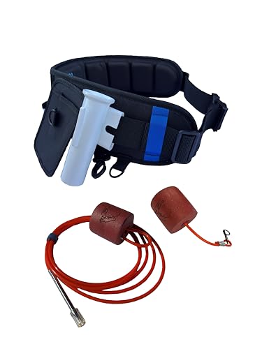 Wade Fishing Belt - Wading Belt Combo Deal Fishing Belt - Whitley Classic EVO, Stringer, Boga Float, Rod Holder, Wade Belt Pouch