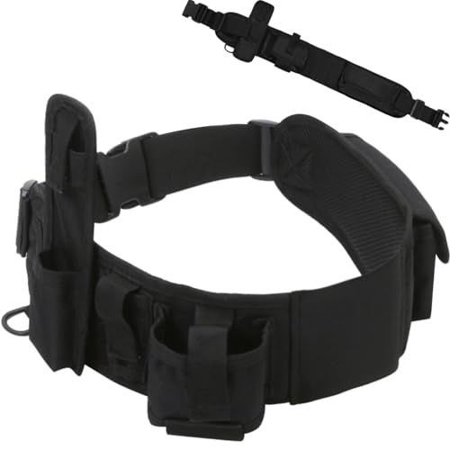 Fishing Wading Belt Adjustable Waist Strap Waterproof Tackle Storage Bag for Kayaking Surfing Casting - color: Black