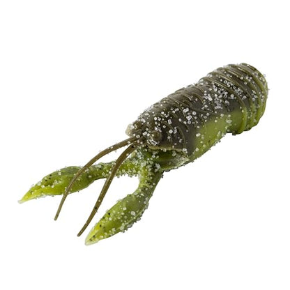 Great Lakes Finesse Juvy Craw - color: Green Pumpkin Watermelon