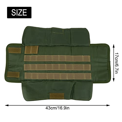 Roll Up Fly Tying Tool Pouch Fishing Accessory Case Nylon Artificial Lure Storage Bag Holder Fishing Tackle Binder Bag