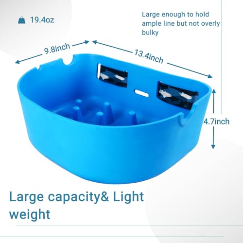 M MAXIMUMCATCH Maxcatch Fly Fishing Stripping Basket for Boat Super Light Floating Flexible