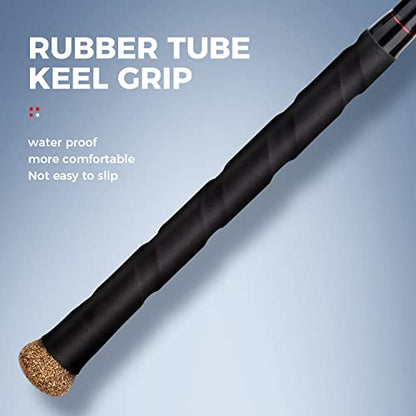 BERRYPRO Surf Spinning Rod Carbon Fiber Surf Rod Travel Fishing Rod (9'/10'/11'/12') - style: 10'-spinning-2pc