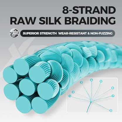 X8 Braided PE Fishing Line - Zero Stretch High Sensitivity 8 Carrier Line, Super Strong Abrasion Resistant for Smooth Casting, Saltwater Freshwater Lure Fishing, 110 Yards - color: Green, size: 70LB