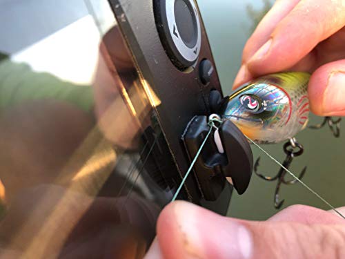 LINE CUTTERZ Rust-Free Patented Ceramic Blade Mountable Quick Fishing Line Cutter - color: Green