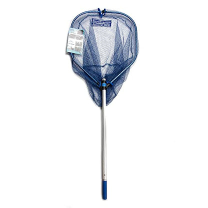 SS72NG Saltwater Series Precision Landing Net, Silver/Blue