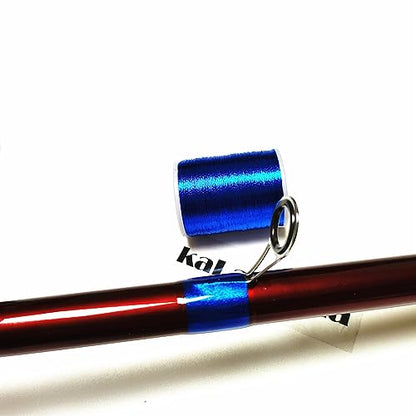 (8pcs*240yd) Kalavarma Rod Wrapping Thread for Fishing Rod Wrapping Thread Rod Building Repair - style: Metallic klm020