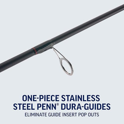 Penn Fierce IV Spinning Reel and Fishing Rod Combo - size: 2500 Size Reel - 7' - Medium Light - 1pc, style: Fierce IV