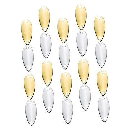 GALPADA 20Pcs Creative Sinking Fishing Baits Kit Lightweight Metal Lures for Freshwater Saltwater Fishing for Fishing Enthusiasts Durable Vivid Design
