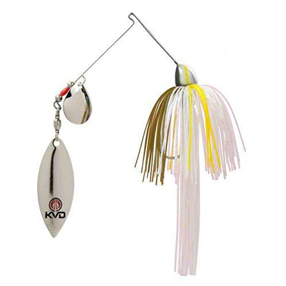 Strike King Finesse KVD Spinnerbait - color: Chartreuse Sexy Shad, size: 3/8oz (Single)