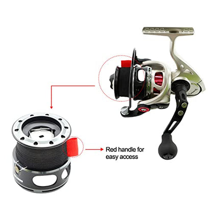 4-Pack Elastic Nylon Fishing Reel Spool Strap, Adjustable Line Protector Band for Tackle Storage, S/M/L/XL Sizes, Black - size: Large