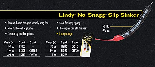 Lindy No-Snagg SLP Snkr - color: Standard (2 Pack), size: 1 oz
