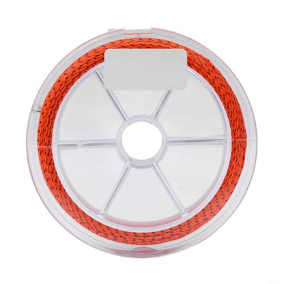 8-Strand for Braided Fly Line Backing 50M, Dacron Polyester Fishing Leader with Loop, Low Friction for Trout Bass Freshwater, 20/30lb Test Strength - size: G