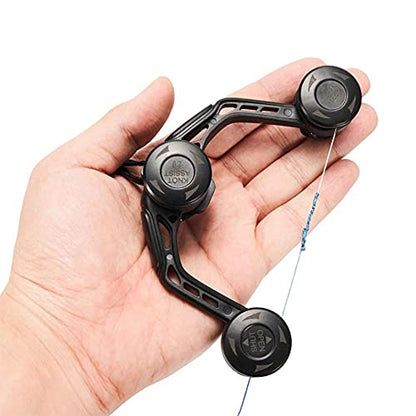 SYCOOVEN Knot Assist GT Knotter Leader Connection Knot Assist 2.0 for FG Knot Braided Line to Leader Connection Fishing Knot Tying Tool for Braid to Monofilament Leader Connections(B)