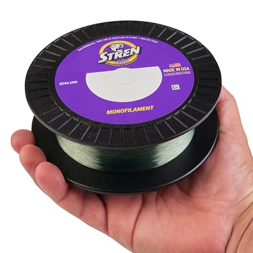 Stren Original Monofilament Fishing Line - color: Lo-Vis Green, size: 1000 Yd, Pound Test 10, style: 10lb | 4.5kg