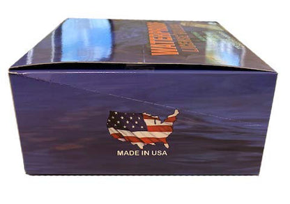 Fluorescent Orange, Zipped, Hunting & Fishing License Holder, Display Box Includes 100 Pieces, Ready for Display, Made in USA - style: 100 Pack-Fluorescent Orange