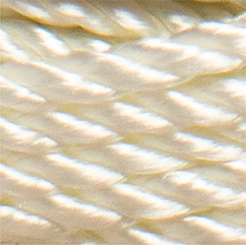 TEAM CATFISH Power Twine with 100% Nylon & 300 ft Heavy-Duty Line - White | 300 ft #10 nylon twine, 72 lb strength, low stretch, weather resistant, ideal for trot lines, set lines, and outdoor use - style: #25 x 350ft White