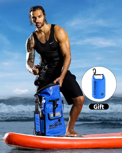 IDRYBAG Dry Bag Backpack - color: Blue, size: 30L