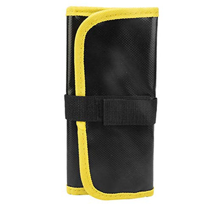 Fishing Tackle Bags,Soft Side Fishing Tackle Box Storage Bag,Compact Fishing Tackle Bag,Fishing Tackle Storage Bag Portable Lure Tool Fishing Gear Accessories Protective Bag(Yellow)