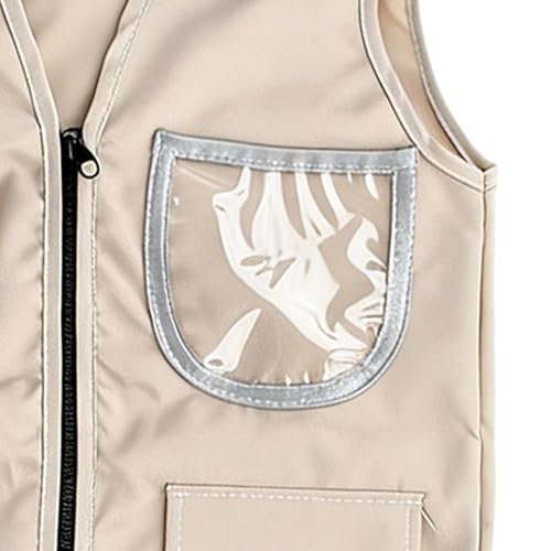 Kids Fishing Vest | with Pocket Washable Outfit,Kid Outdoor Safari Cargo Vest | for Youth Girls Boys Outdoor Camping Trekking Hiking Fishing Exploration Backyard