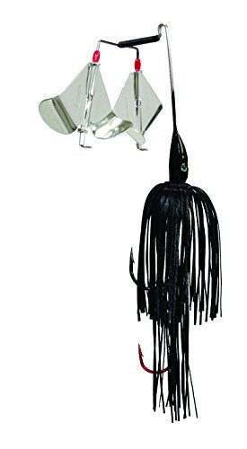 Strike King Premier Plus Buzzbait - The Double Take - color: Black, size: 0.115 oz