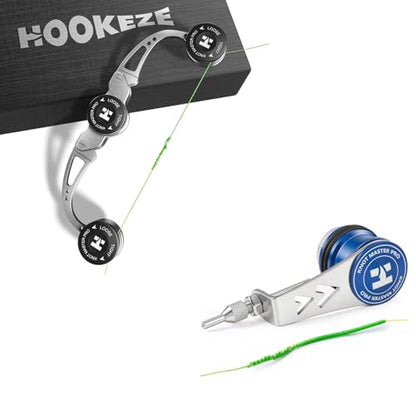 HOOK-EZE FG Knot Tying Tool and PR Knot Tying Tool Combo, Fishing Knot Tying Toool for Braid to Leader, Offshore Saltwater and Freshwater Gear