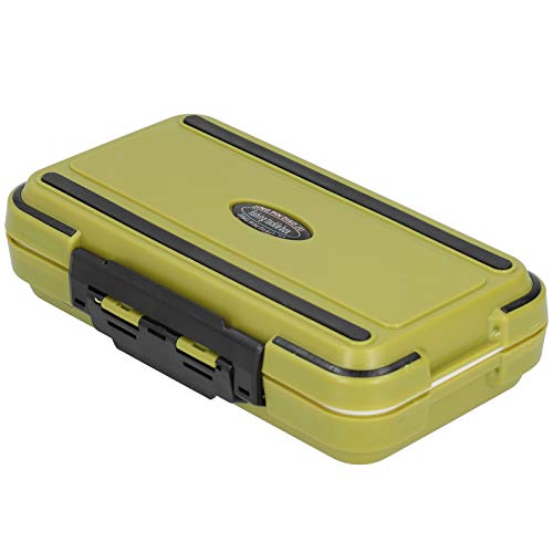 RiToEasysports Fishing Lures Box, Sealed Tackle Storage with Rubber Sealed Strip and Stainless Steel Hinge, for Fishing Accessories Holder