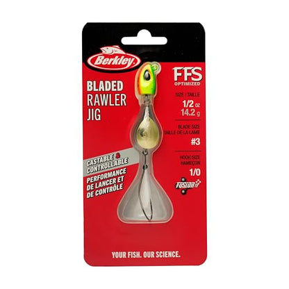 Berkley Bladed Rawler Jig - color: Firetiger, size: 1/2 oz - 1/0 Hook Size