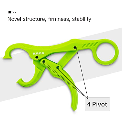 kaba Mini Fish Lip Gripper Set, 5inch Fishing Pliers,Fishing Grabber Clip,Multifunction Fishing Pliers Saltwater Fishing Gripper Fishing Gear Tackle