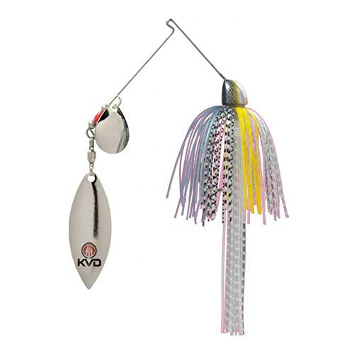 Strike King Finesse KVD Spinnerbait - color: Chartreuse Sexy Shad, size: 3/8oz (Single)