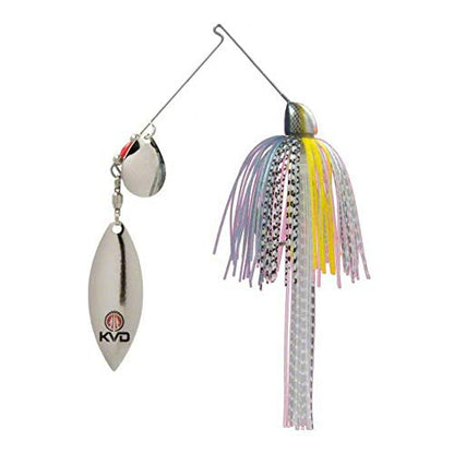 Strike King Finesse KVD Spinnerbait - color: Chartreuse Sexy Shad, size: 3/8oz (Single)