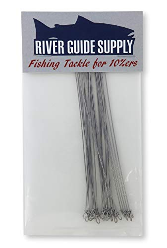 Looped Spinner Shafts - Wires - Stainless Steel - Made in USA - size: .024" 25 Shafts