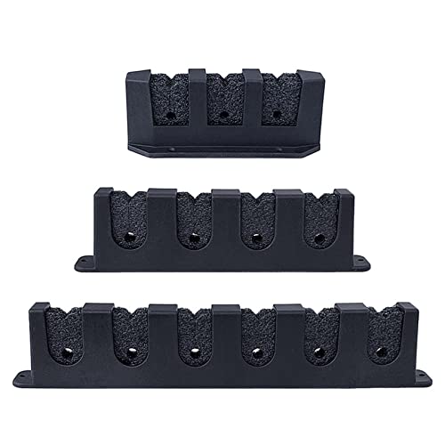 Horizontal 3/4/6 Rod Storage Rack Fishing Holder Wall Mount Stand Foam Inserts with Screw for Garage Carp Accessory Holder for Bathrooms On Wall Stand Standing Toilet Travel Children