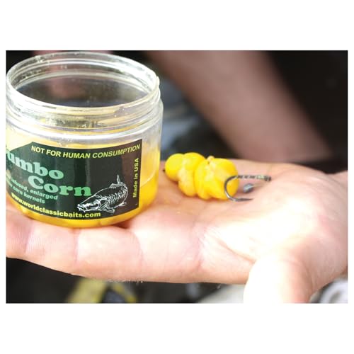 WCB Carp Baits - Flavored Jumbo Corn Bait - Ideal for Carp Fishing - style: Flavor: Carp Candy