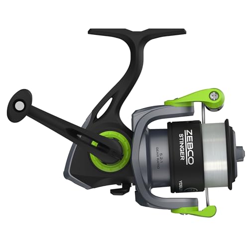 Zebco Stinger Spinning Fishing Reel, 1+1 Bearings Fishing Reel - size: Size 10 Reel