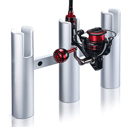Fishing Rod Holder Aluminum, 3/4 Link Tube， Aluminum3/ 4 Rod Rack, Suit Boats & Yacht