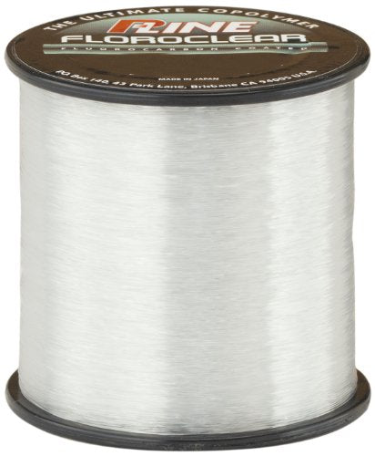 P-Line Floroclear Clear Fishing Line 400-600 YD Spool - size: 15-Pound, 600-Yard