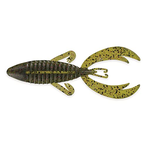 Big Bite Baits Rojas Fighting Frog - color: Green Pumpkin