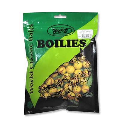 WCB Carp Baits High Protein Boilies 20 mm 1 lb Bag - Carp Bait - Ideal for Carp Fishing - style: Flavor: 4Season