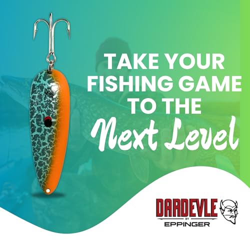 Dardevle Nickel Back 1 oz Fishing Spoons - color: Pumpkinseed