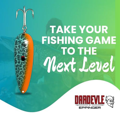 Dardevle Nickel Back 1 oz Fishing Spoons - color: Pumpkinseed