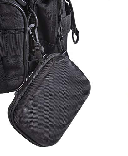 Toasis Fishing Lure Storage Wrap Bag Spinner Baits Wallet Case Black Color