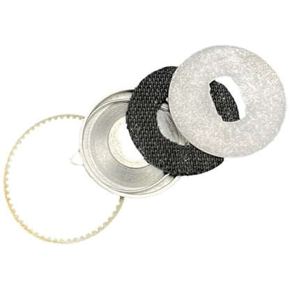 Fishing Reel Wire Cup Carbon Brake Pads Gear Sprocket Ratchet Pressure Plate Enhanced Performance Function Suitable for Drag Washer Repair and Smooth - color: Stainless Steel