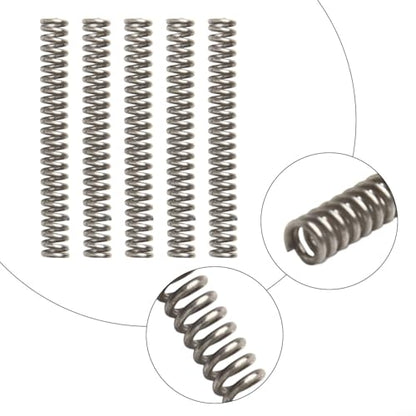 5pcs Fishing Reel Kick Lever Spring, Steel Tension Spring 2.8cm for Daiwa Series Reel, Anti-Reverse Internal Repair Parts Replacement Kit