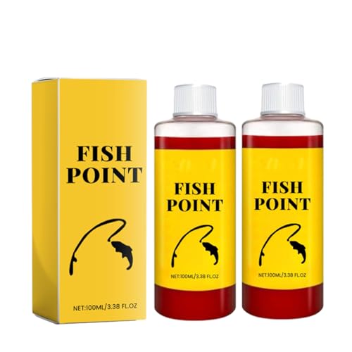 Red Worm Liquid Spray, Concentrated Fish Attractant Liquid, Fish Point l𝐢q𝐮i𝐝 Bait for Lakes and Rivers - Professional Fishing Scent - color: 2pcs
