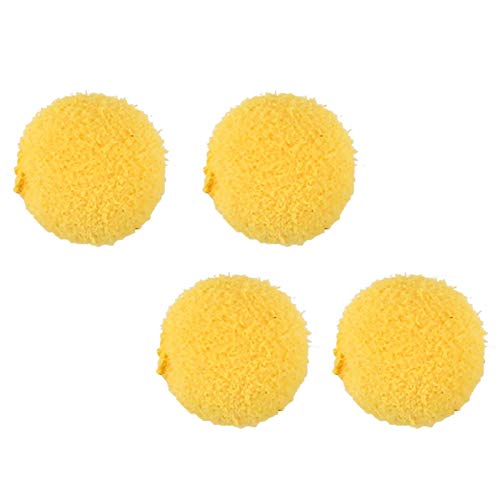 Floating Lure, 30Pcs/Lot Carp Fishing 10/12mm Foam Pop Up Soft Pellets Baits Fishing Bait Eggs - color: Yellow(No Flavor) 10MM