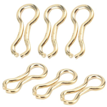 200 Pcs Sinker Wire Eye Fishing Weight Mold for Lead Weights - Fishing Lures Eyelet Stainless Steel Loops Eyelets Swivels Clip - Tackle Accessories