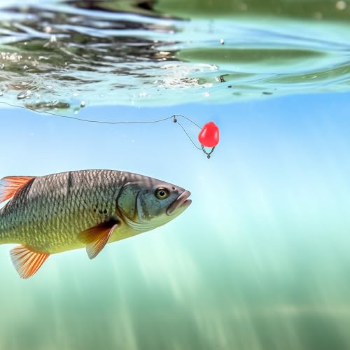 50pcs Artificial Corn Grain Fishing Baits with Scent, Small Simulated Soft Lures for Freshwater and Saltwater Fishing, Portable Professional Fake Baits Set for Trout and Carp