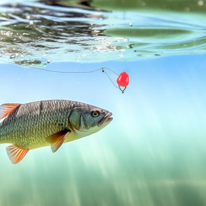 GANAZONO 50pcs Artificial Fishing Lures Fake Corn Grains with Scent Saltwater Sinking Soft Baits Small Simulation Baits for Bass Sea Fishing
